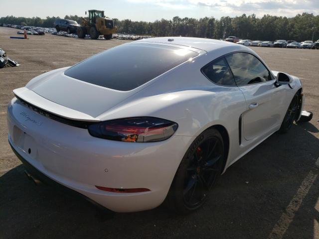 Photo 4 from auction – 2022 PORSCHE CAYMAN S with VIN WP0AB2A82NS263181