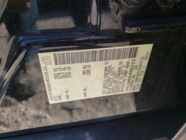 Photo 10 from auction – 2012 NISSAN ALTIMA BAS with VIN 1N4AL2AP0CN496515