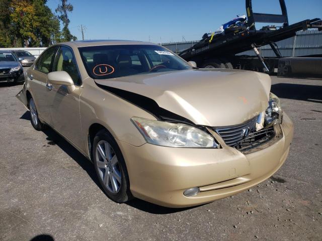 LEXUS ES 350 2008 with VIN JTHBJ46G382163354 - Photo from auction