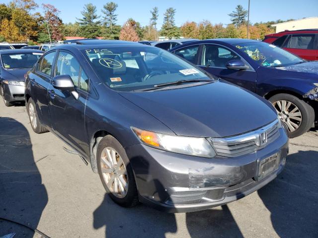HONDA CIVIC EXL 2012 with VIN 2HGFB2F95CH525191 - Photo from auction