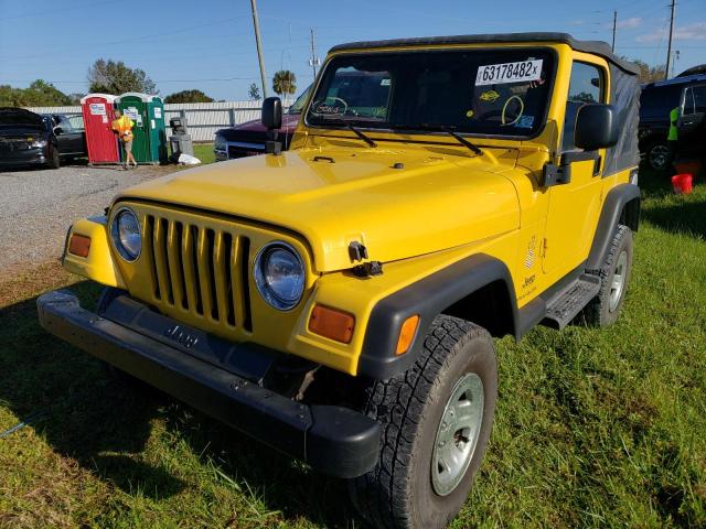Photo 2 from auction – 2004 JEEP WRANGLER / with VIN 1J4FA291X4P707550