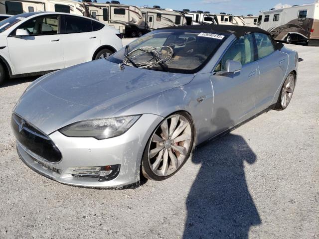 Photo 2 from auction – 2014 TESLA MODEL S with VIN 5YJSA1H13EFP42068