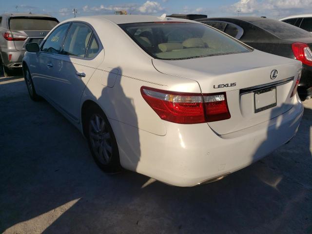Photo 3 from auction – 2009 LEXUS LS 460 with VIN JTHBL46F195087618