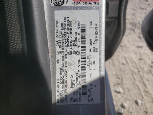Photo 10 from auction – 2012 FORD FIESTA SES with VIN 3FADP4FJ1CM157676