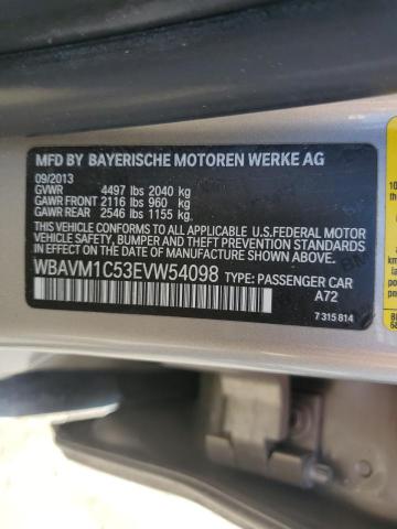 Photo 10 from auction – 2014 BMW X1 SDRIVE2 with VIN WBAVM1C53EVW54098