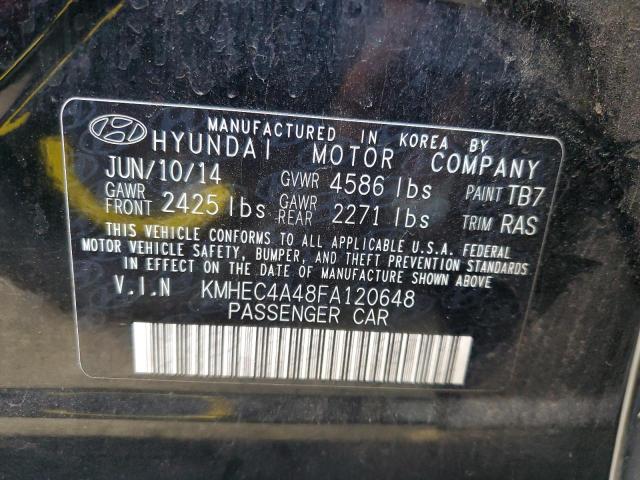 Photo 10 from auction – 2015 HYUNDAI SONATA HYB with VIN KMHEC4A48FA120648