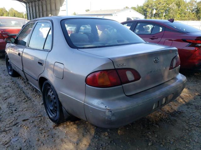 Photo 3 from auction – 2000 TOYOTA COROLLA VE with VIN 2T1BR12E4YC339990