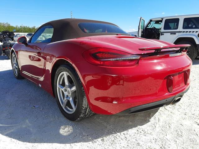 Photo 3 from auction – 2016 PORSCHE BOXSTER with VIN WP0CA2A86GS120085