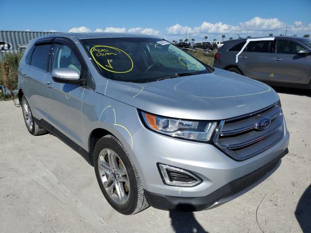 FORD EDGE TITAN 2016 with VIN 2FMPK3K84GBB22510 - Photo from auction