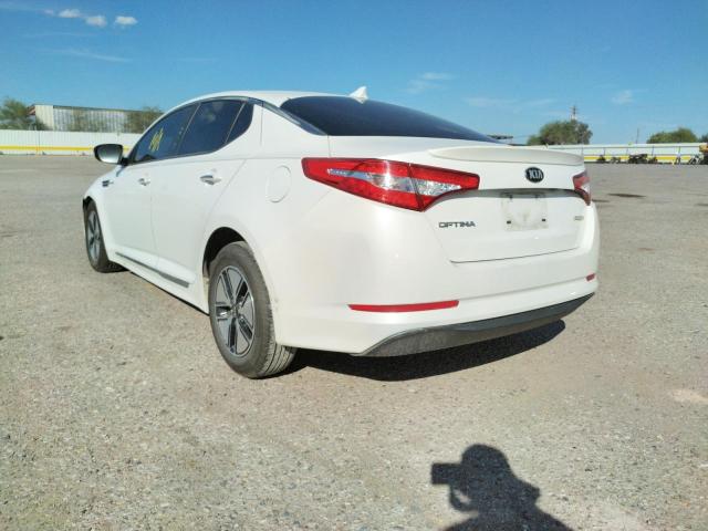 Zdjęcie 3 z aukcji – 2013 KIA OPTIMA HYB z VIN KNAGM4AD0D5041410