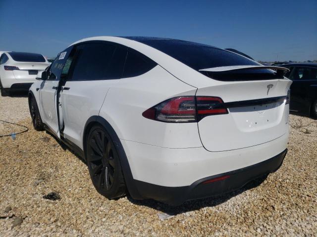 Photo 3 from auction – 2022 TESLA MODEL X with VIN 7SAXCBE60NF331994