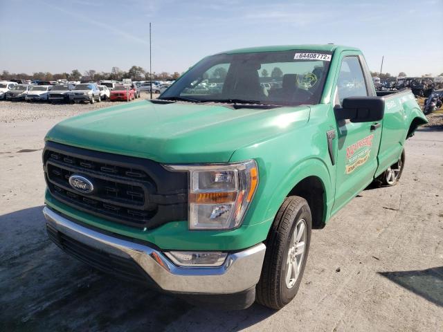 Photo 2 from auction – 2021 FORD F150 with VIN 1FTMF1CB0MKE19544