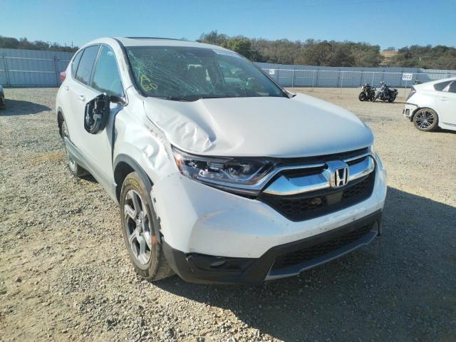 HONDA CR-V EX 2019 with VIN 2HKRW2H55KH669159 - Photo from auction
