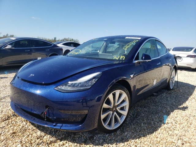 Photo 2 from auction – 2018 TESLA MODEL 3 with VIN 5YJ3E1EB8JF097742