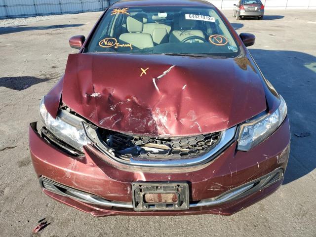 Photo 9 from auction – 2015 HONDA CIVIC LX with VIN 2HGFB2F52FH555346