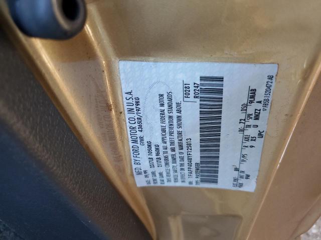Photo 10 from auction – 2000 FORD MUSTANG with VIN 1FAFP4048YF125813