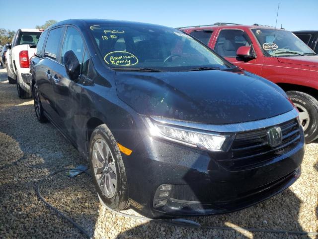 Photo 1 from auction – 2022 HONDA ODYSSEY EX with VIN 5FNRL6H76NB032804