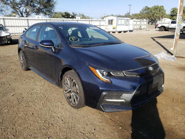TOYOTA COROLLA SE 2021 with VIN 5YFP4MCE6MP086489 - Photo from auction
