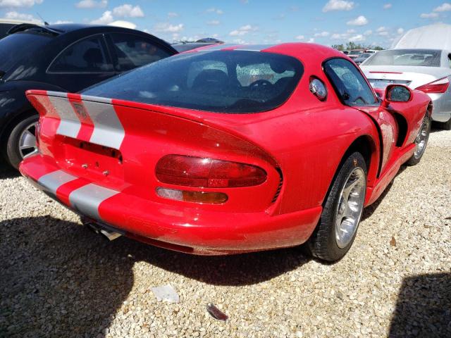 Photo 4 from auction – 1998 DODGE VIPER GTS with VIN 1B3ER69E1WV401423