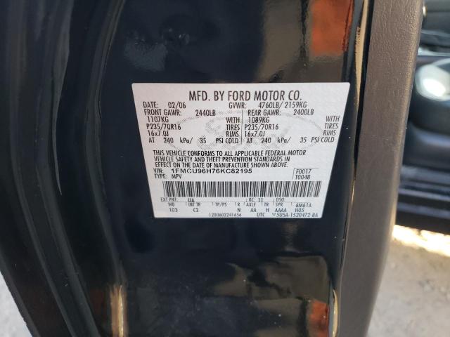 Photo 10 from auction – 2006 FORD ESCAPE HEV with VIN 1FMCU96H76KC82195