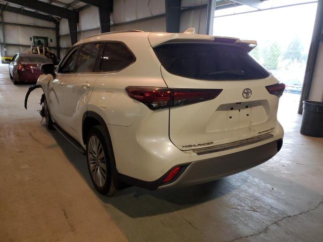 Photo 3 from auction – 2020 TOYOTA HIGHLANDER with VIN 5TDFZRBH2LS036779