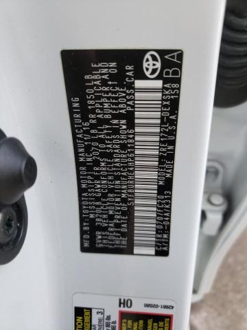 Photo 10 from auction – 2017 TOYOTA COROLLA L with VIN 5YFBURHE4HP611846