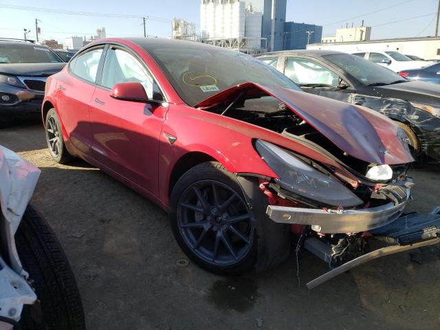 Photo 4 from auction – 2022 TESLA MODEL 3 with VIN 5YJ3E1EB9NF192235