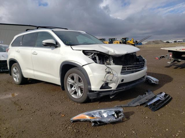 TOYOTA HIGHLANDER 2015 with VIN 5TDDKRFH0FS124871 - Photo from auction