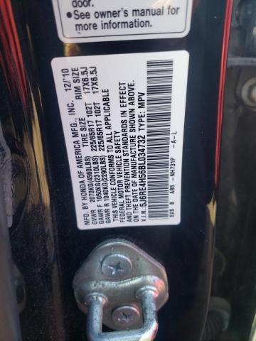 Photo 10 from auction – 2011 HONDA CR-V EX with VIN 5J6RE4H56BL034732