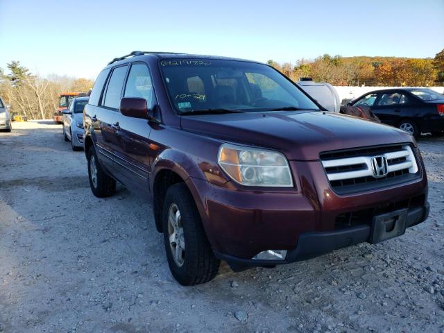 Photo 1 from auction – 2007 HONDA PILOT EXL with VIN 2HKYF18537H506216