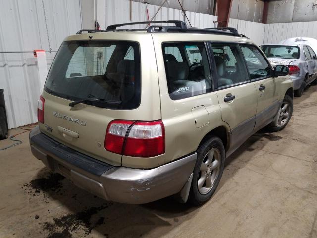 Photo 4 from auction – 2002 SUBARU FORESTER S with VIN JF1SF65532G741581