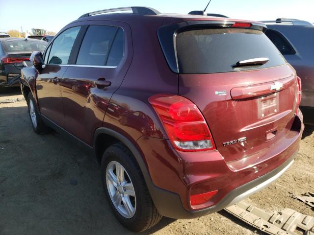 Photo 3 from auction – 2017 CHEVROLET TRAX 1LT with VIN 3GNCJPSB7HL168421