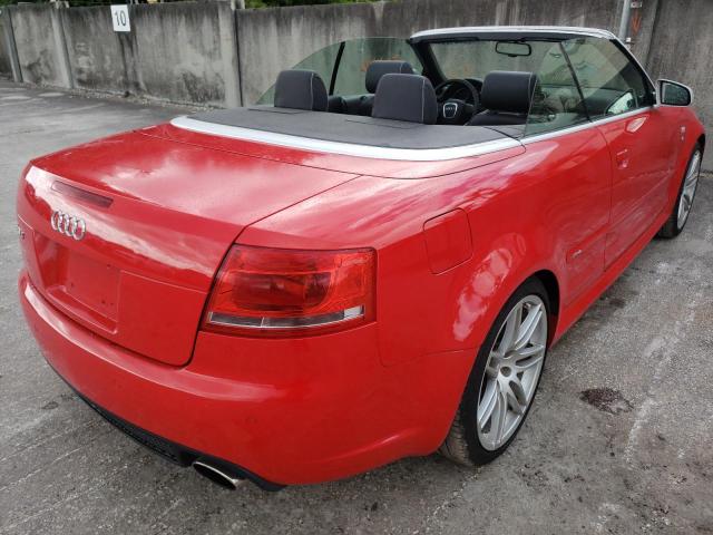 Photo 4 from auction – 2008 AUDI RS4 QUATTR with VIN WUAYU48H58K800305