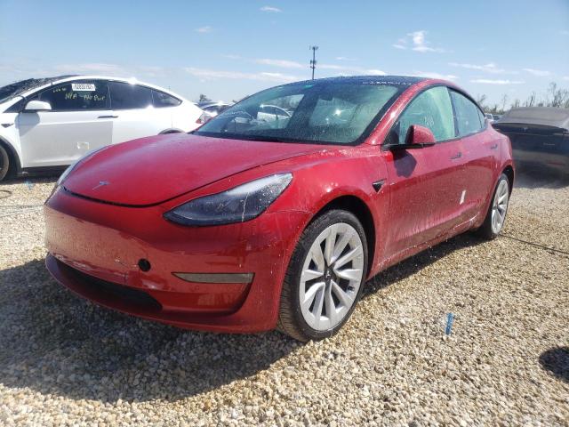 Photo 2 from auction – 2022 TESLA MODEL 3 with VIN 5YJ3E1EB0NF154280