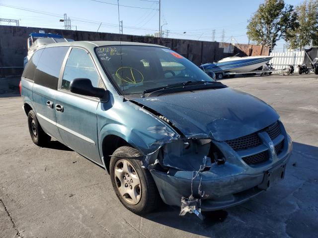 DODGE CARAVAN SE 2002 with VIN 1B4GP25352B735991 - Photo from auction