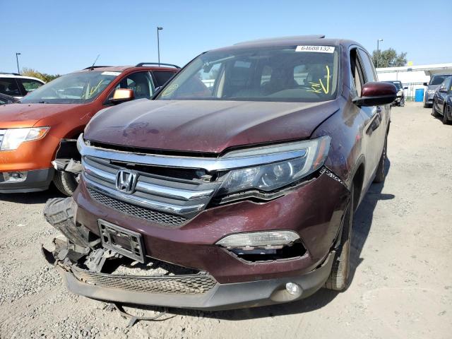 Photo 2 from auction – 2016 HONDA PILOT EXL with VIN 5FNYF5H85GB020328
