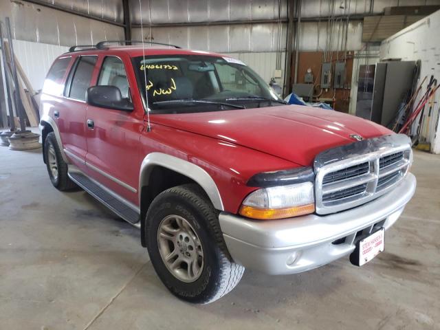 DODGE DURANGO SL 2003 with VIN 1D4HS58N93F606881 - Photo from auction