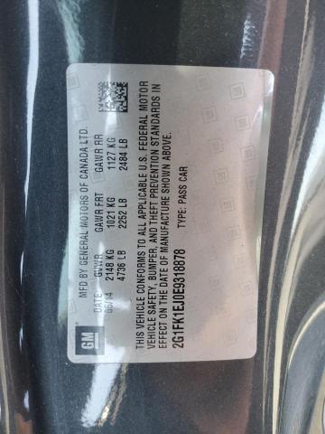 Photo 10 from auction – 2014 CHEVROLET CAMARO 2SS with VIN 2G1FK1EJ0E9318878