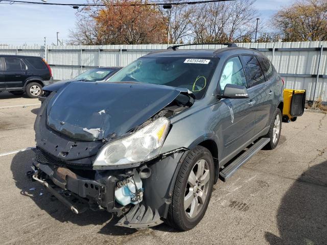 Photo 2 from auction – 2011 CHEVROLET TRAVERSE L with VIN 1GNKRGED3BJ374724