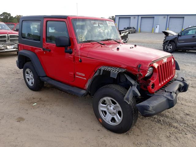 JEEP WRANGLER S 2010 with VIN 1J4AA2D1XAL217078 - Photo from auction