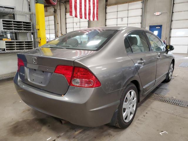 Photo 4 from auction – 2008 HONDA CIVIC LX with VIN 2HGFA16538H307249