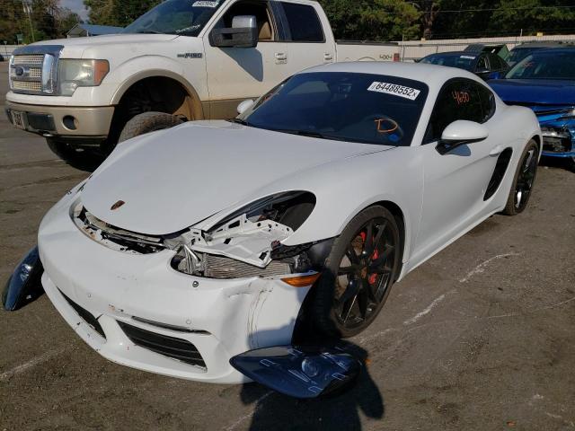 Photo 2 from auction – 2022 PORSCHE CAYMAN S with VIN WP0AB2A82NS263181