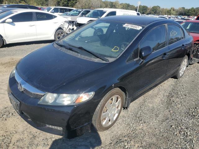 Photo 2 from auction – 2010 HONDA CIVIC LX with VIN 2HGFA1F53AH549755