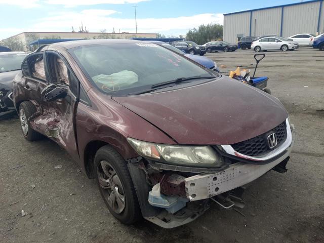 HONDA CIVIC LX 2013 with VIN 2HGFB2F59DH599647 - Photo from auction