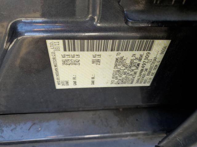 Photo 10 from auction – 2011 NISSAN ALTIMA BAS with VIN 1N4AL2AP4BN497309