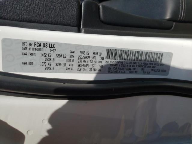 Photo 10 from auction – 2017 JEEP GRAND CHER with VIN 1C4RJFAG4HC785944