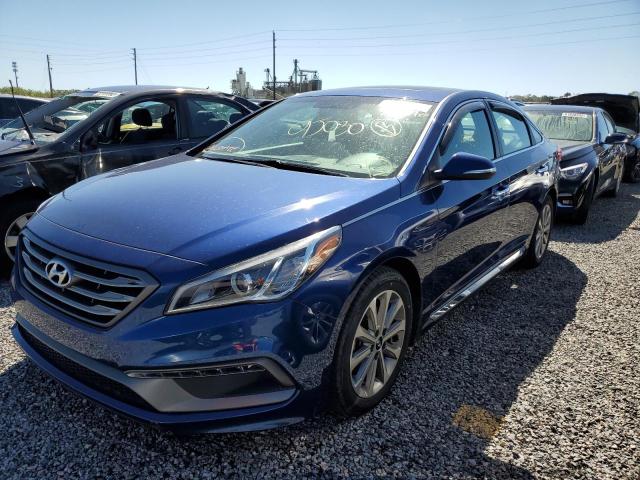 Photo 2 from auction – 2017 HYUNDAI SONATA SPO with VIN 5NPE34AF0HH481289