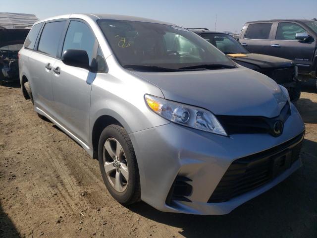 TOYOTA SIENNA 2019 with VIN 5TDZZ3DC6KS010776 - Photo from auction