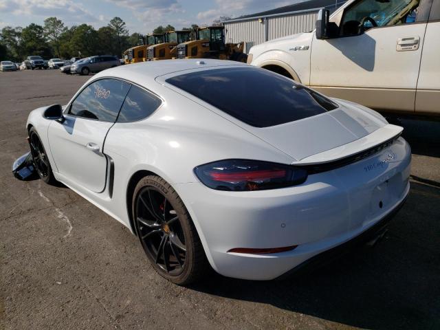Photo 3 from auction – 2022 PORSCHE CAYMAN S with VIN WP0AB2A82NS263181