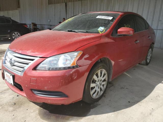 Photo 2 from auction – 2013 NISSAN SENTRA S with VIN 3N1AB7AP6DL696345